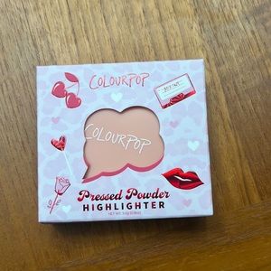 Colourpop highlighter Heart of Gold NWT